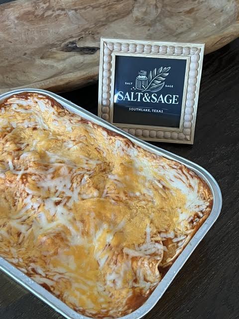 Chicken Enchilada "Lasagna" (Serves 4-6)