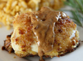 Stuffed Chicken with Goat Cheese and Caramelized Onions (Serves 4-6)