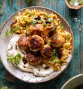 Greek Turkey Meatballs With Orzo (Serves 4-6)