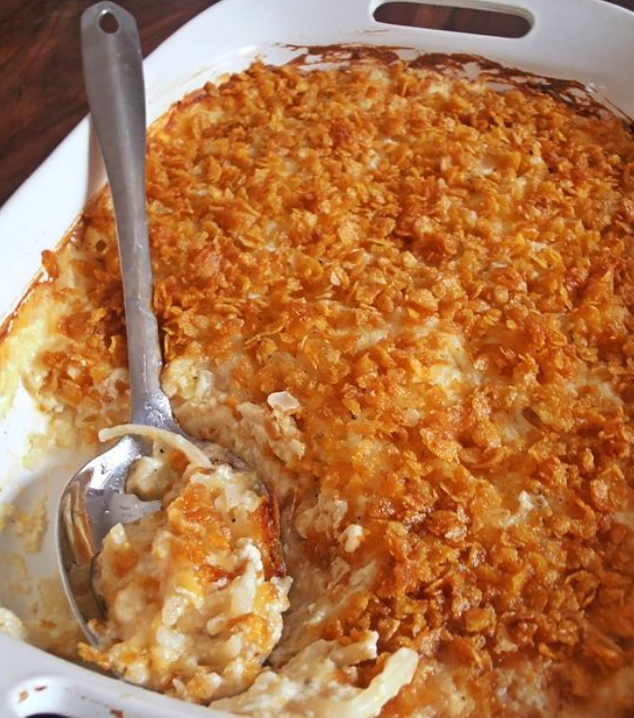 Hash-brown Casserole ( Serves 4-6)