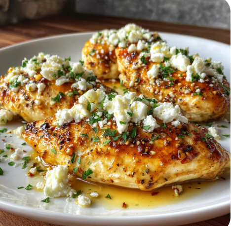 Hot Honey Chicken w/ Feta (Serves 4-6)