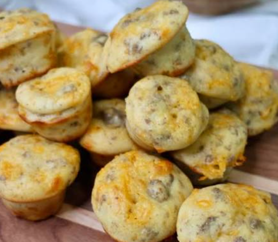 "McGriddle" Breakfast Bites (2 Dozen Mini Muffins)