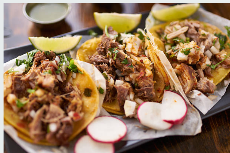 Pork Carnitas Tacos (Serves 4-6)